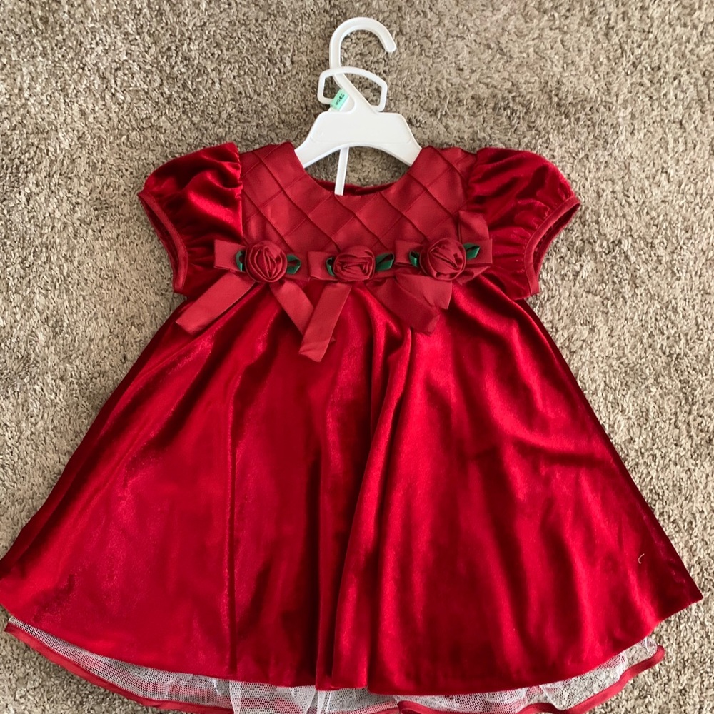 Red Velvet dress
